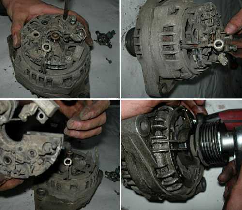 Двигатель генератора нуждается в ремонте Узнайте, как правильно выполнить ремонт генератора ВАЗ 2107 - 2114 своими руками