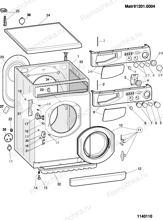 Посудомоечная машина: как и чем снять верхнюю крышку в пмм разных марок?