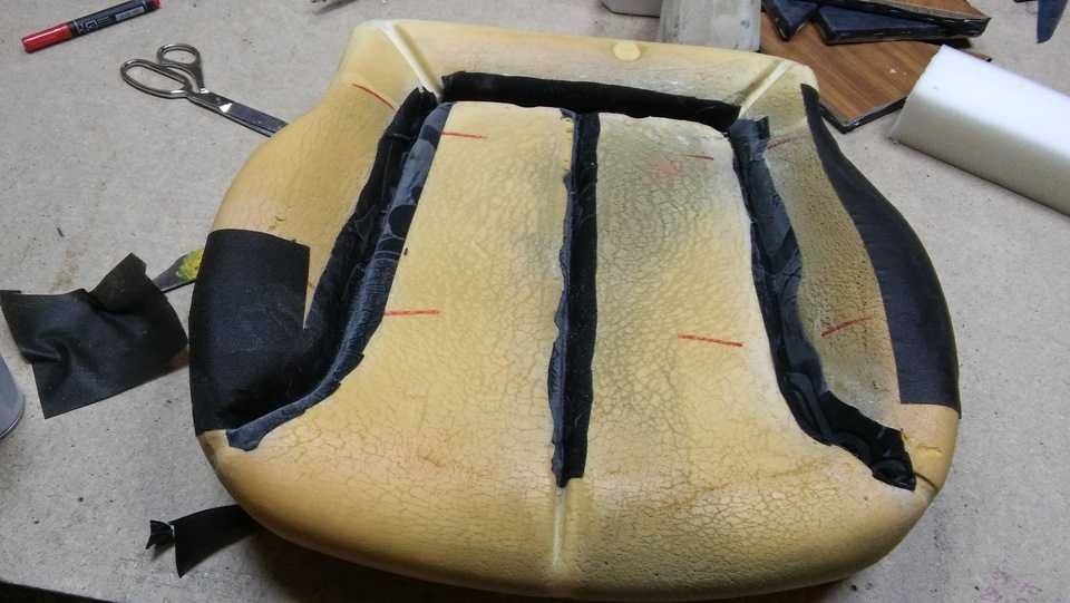 Ремонт кожаных сидений авто своими руками: пошаговые инструкции