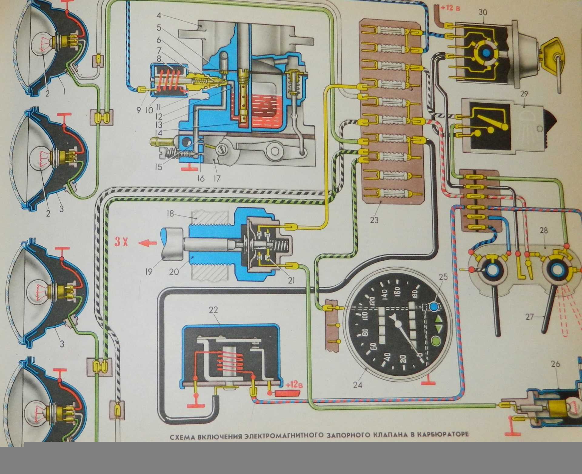 Схема электрооборудования на ваз-2106 – пособие для ремонта