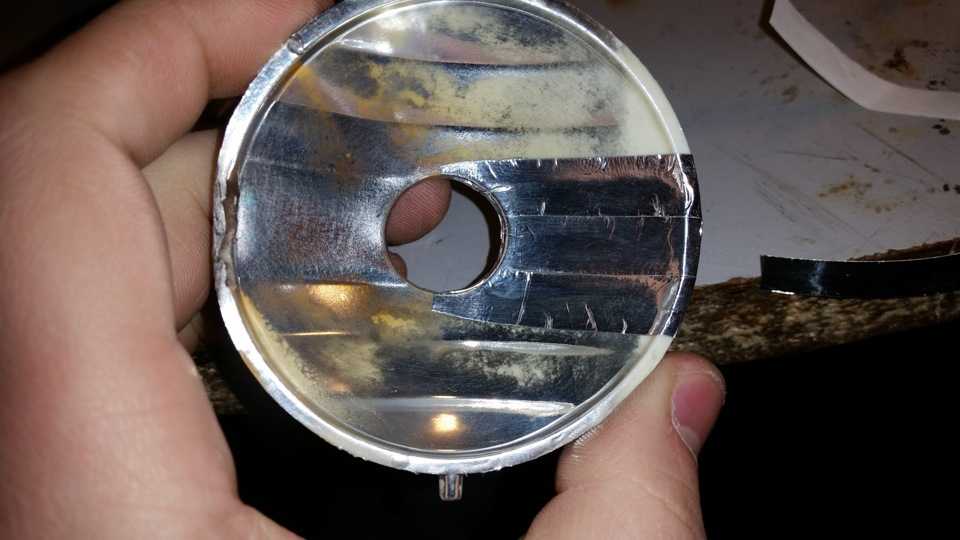 4 способа восстановления зеркального покрытия отражателя фары своими руками