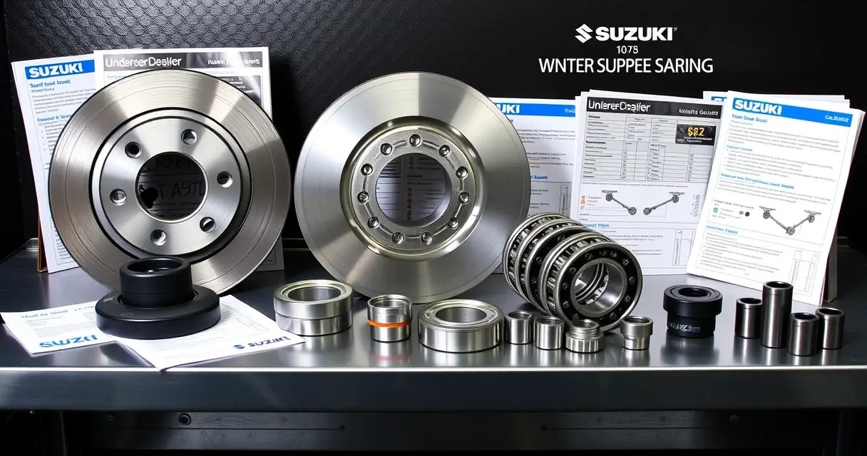 Автозапчасти Suzuki: подбор деталей для ТО и ремонта