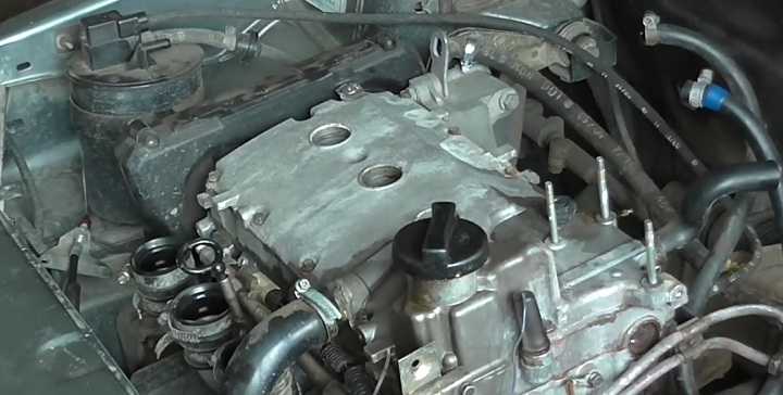 Замена прокладки головки блока цилиндров двигателя ваз-21126