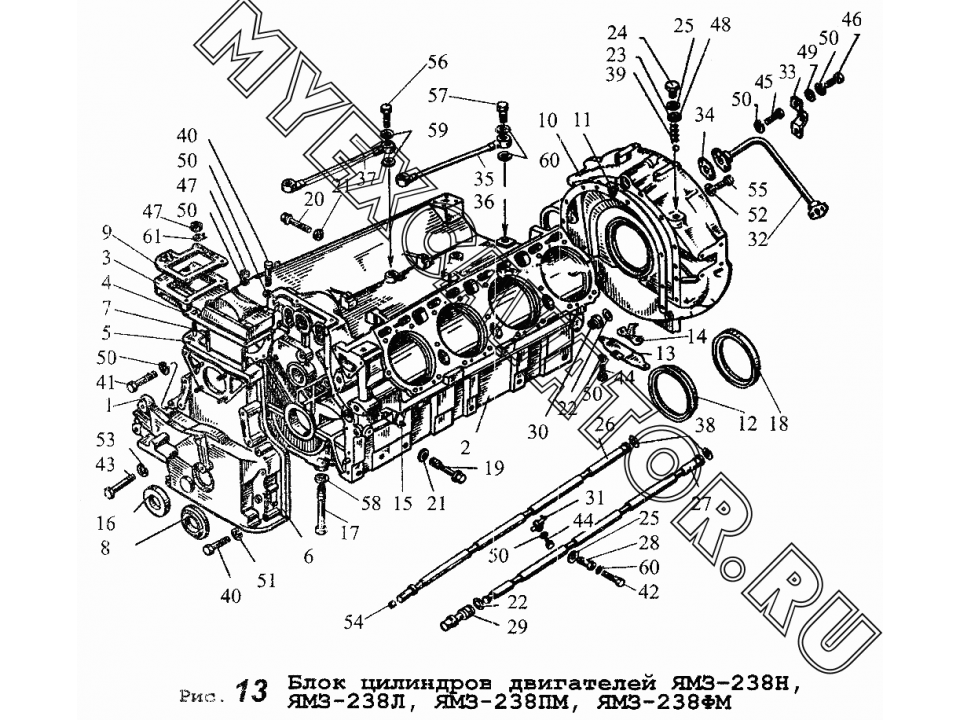 Двигатель ямз-238: технические характеристики, обслуживание и ремонт