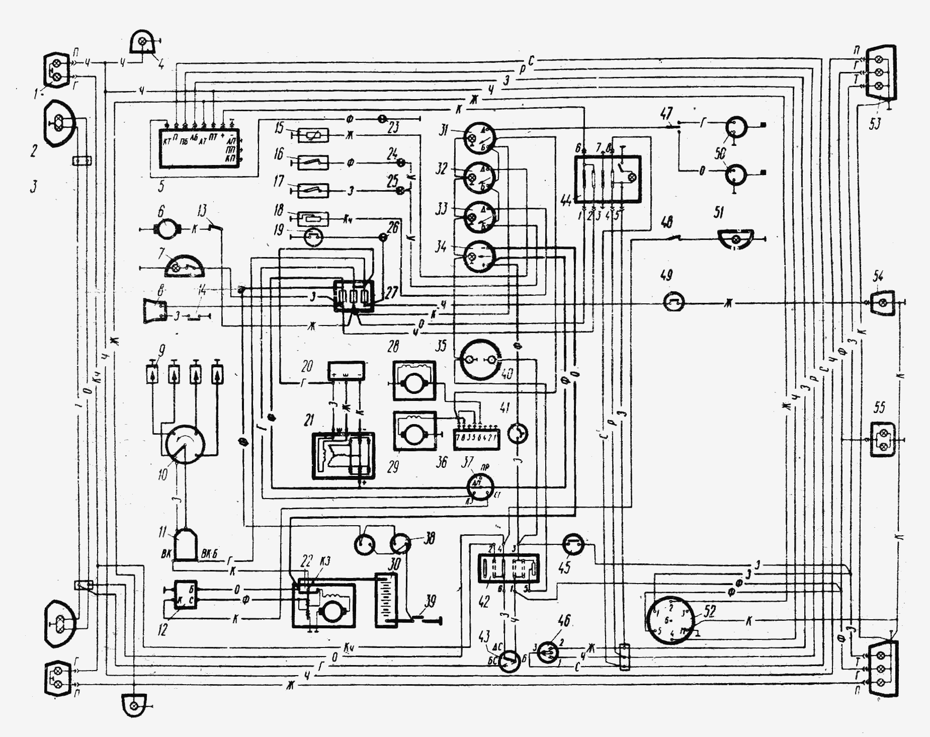 Схема электронного зажигания уаз 31512