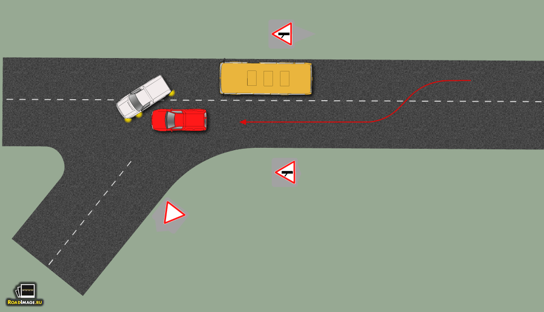 Правила проезда нерегулируемых перекрёстков | автошкола «основа»