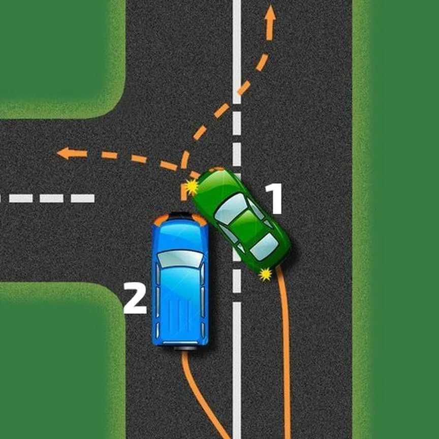 Двигаясь по главной, нужно ли включать указатель поворота, если главная дорога поворачивает на перекрестке