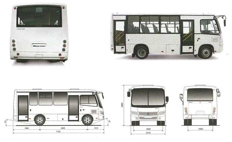 Автобусы паз – технические характеристики