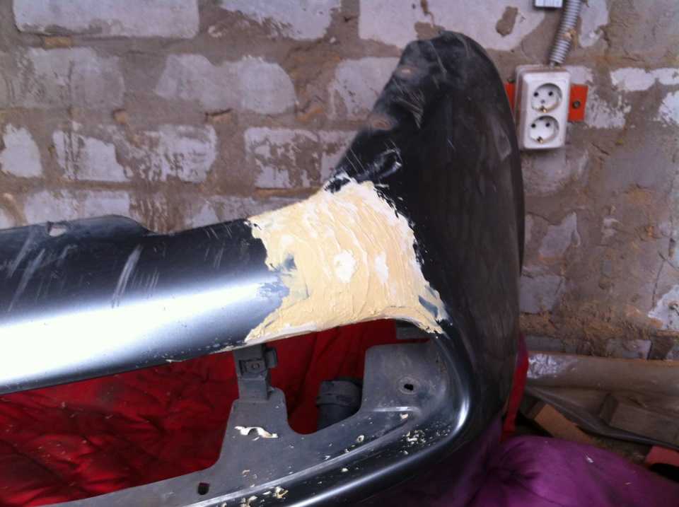 Ремонт бамперов своими руками.инструкция как самостоятельно в домашних условиях отремонтировать бампер