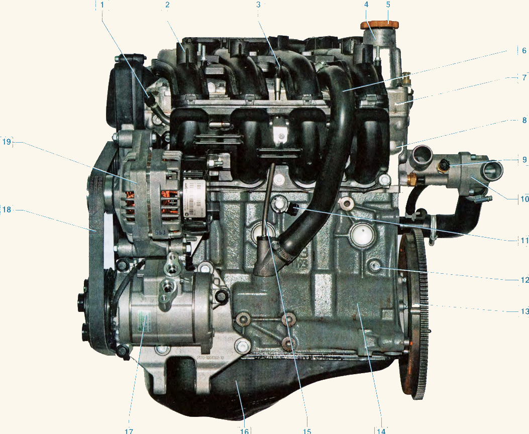 Двигатель 126 16 клапанный ваз характеристики
