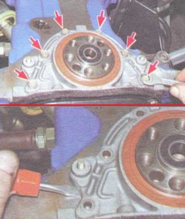 Как заменить задний сальник коленвала двигателя ваз 2101-2107