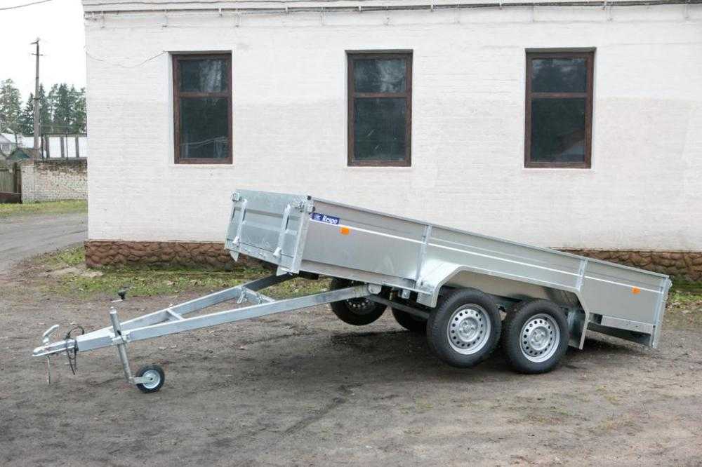 Обзор легковых прицепов для перевозки грузов во время строительства дома