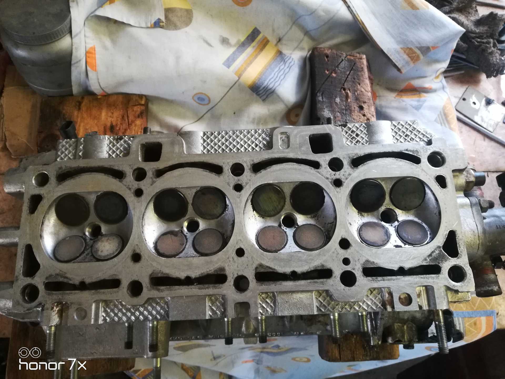 Замена прокладки головки блока цилиндров на двигателе ваз-21126 lada granta