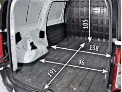 Лада ларгус кузов фургон — размеры грузового отсека, объём багажника